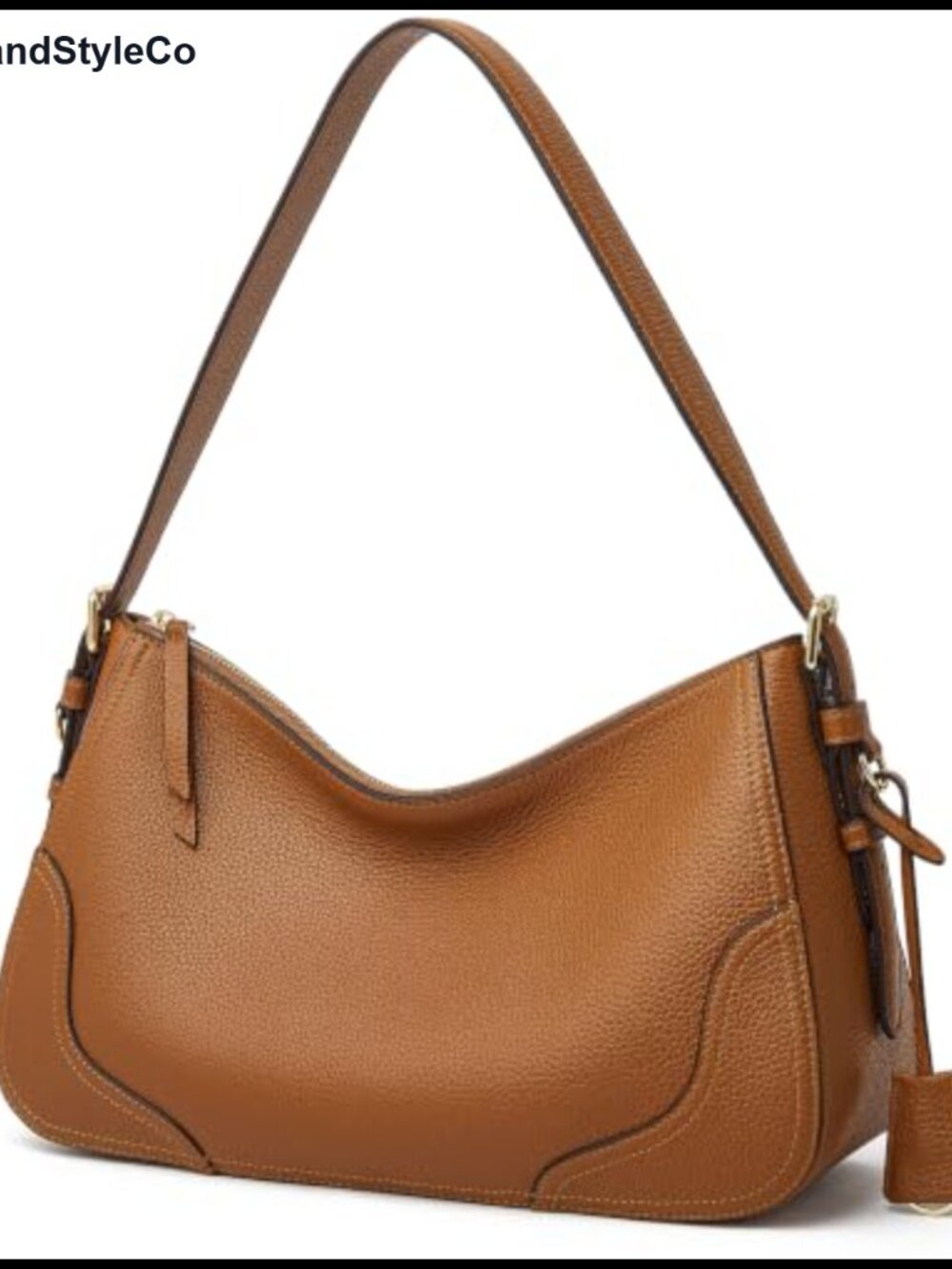 Genuine Leather Satchel Purse Vintage Designer Top Handle Shoulder Bag
